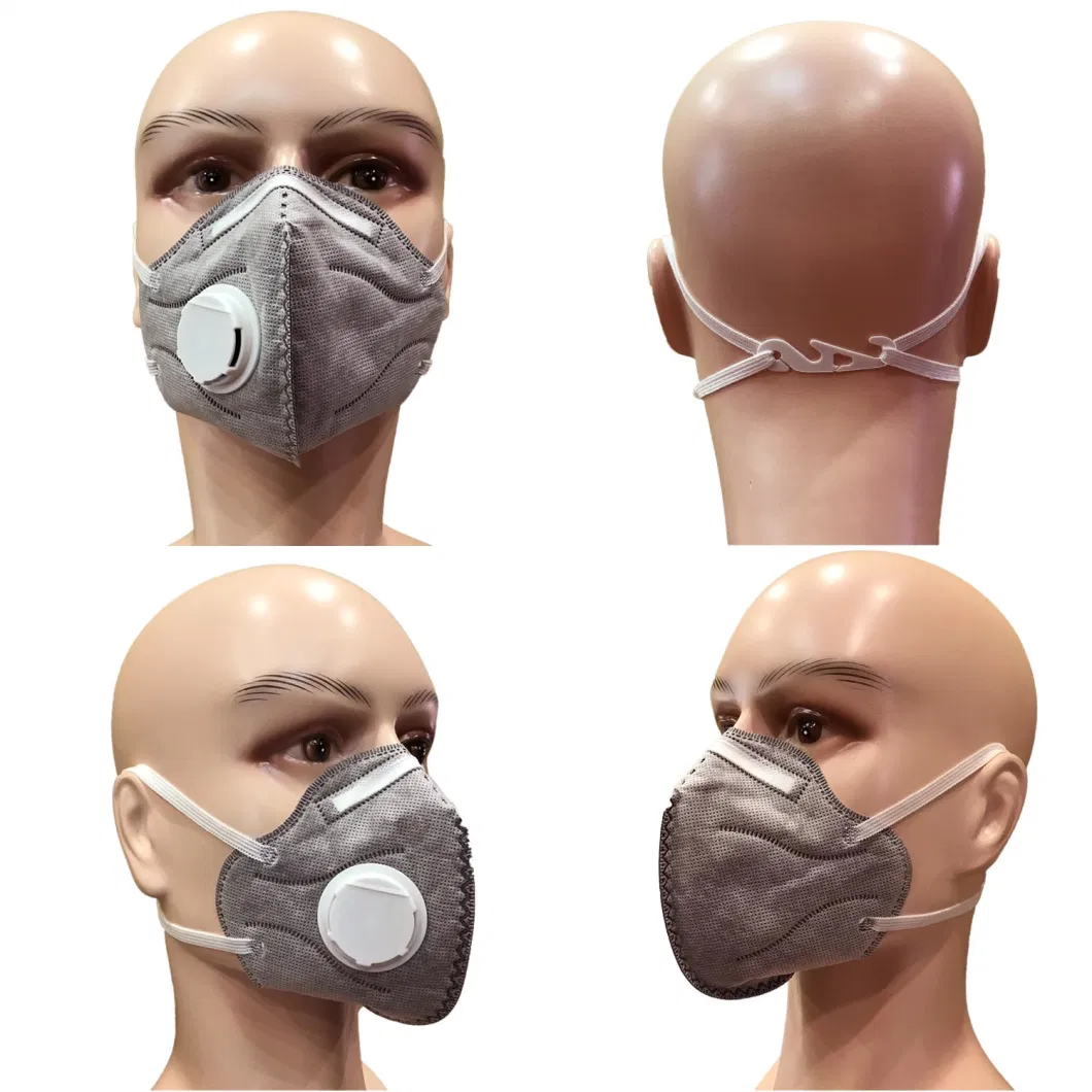 Disposable Nonwoven Meltblown Terylene 160g Safety Single Layer Industry Respirator Cone Shape Dust Nuisance Mask