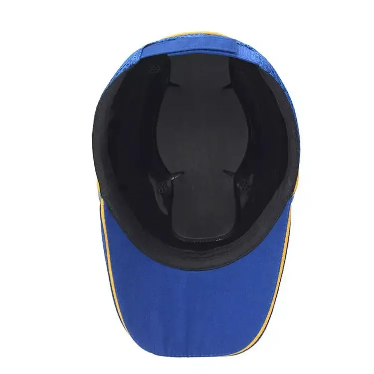 Gorras protectoras coloridas para la cabeza, protección solar, malla de seguridad